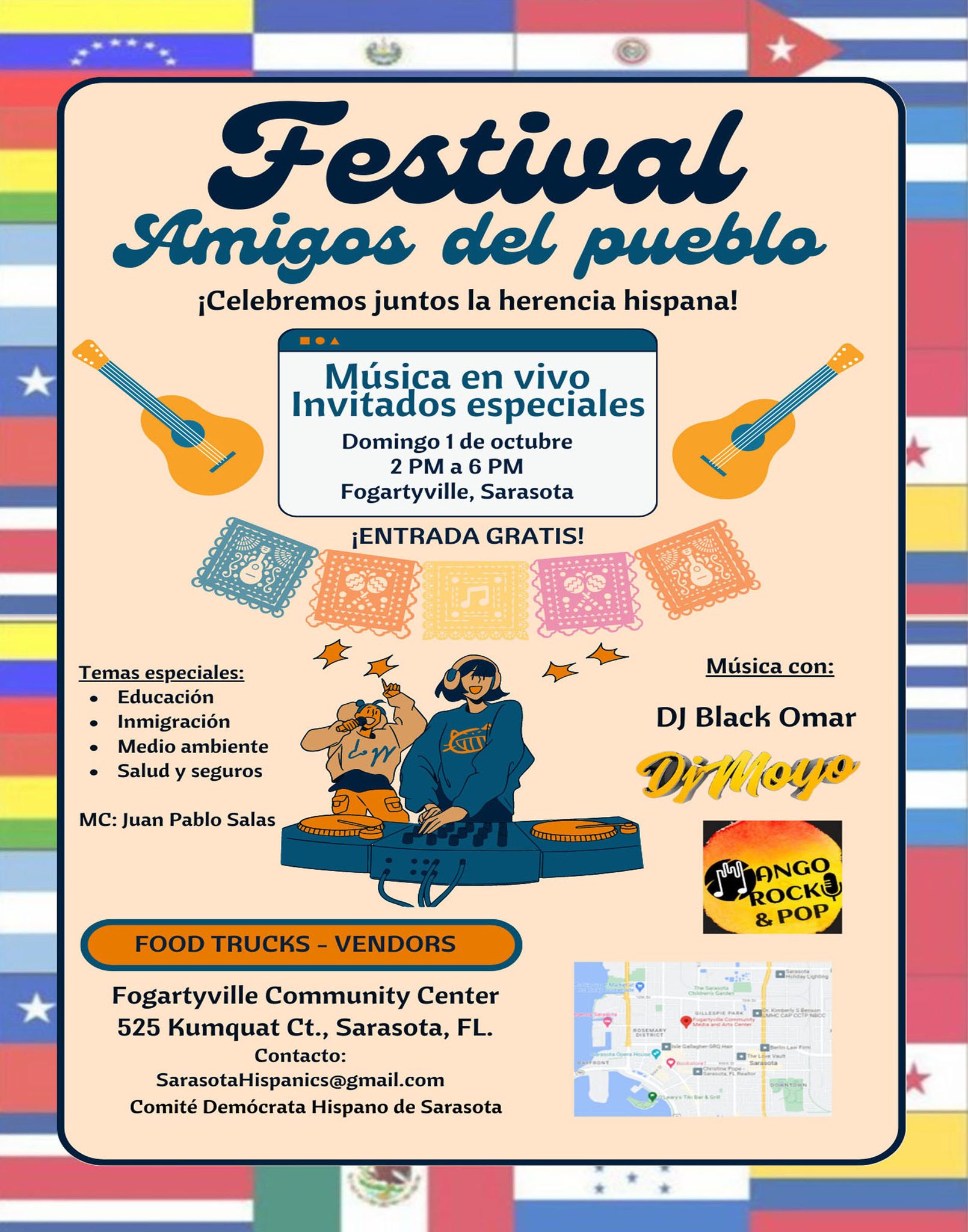 Hispanic Heritage Month Festival - WSLR+Fogartyville