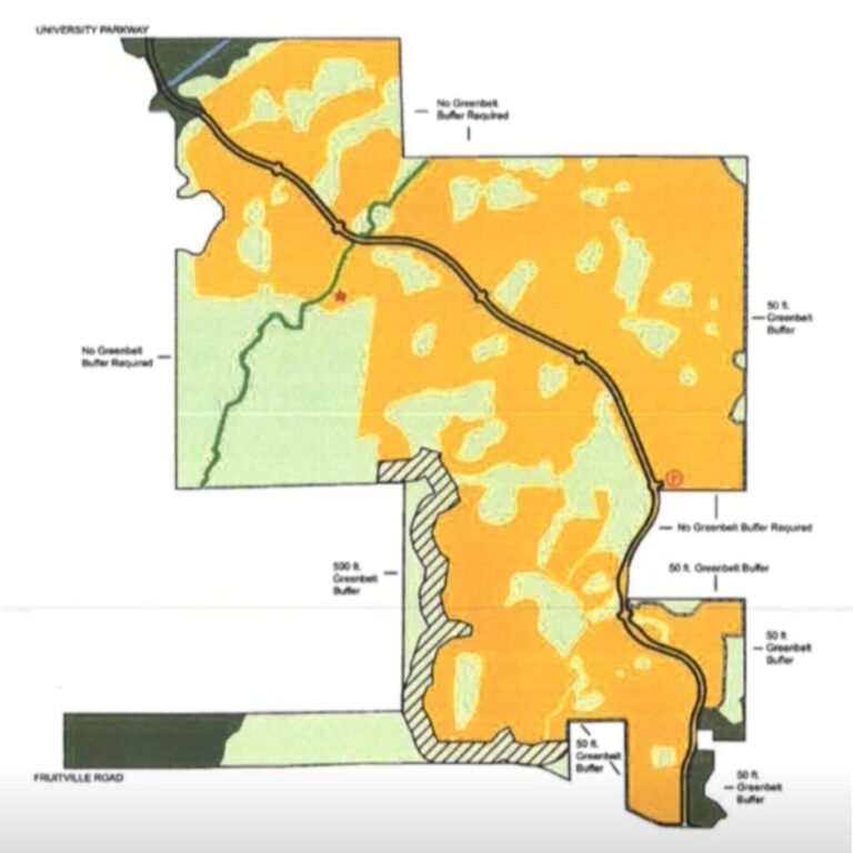 Map of the planned LWR Southeast expansion.