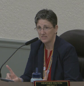 Heather Felton speaking.