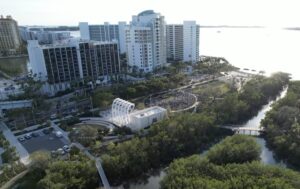 A photo of the Bay park.