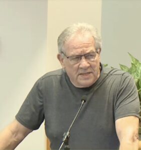 Tom Matrullo speaking.