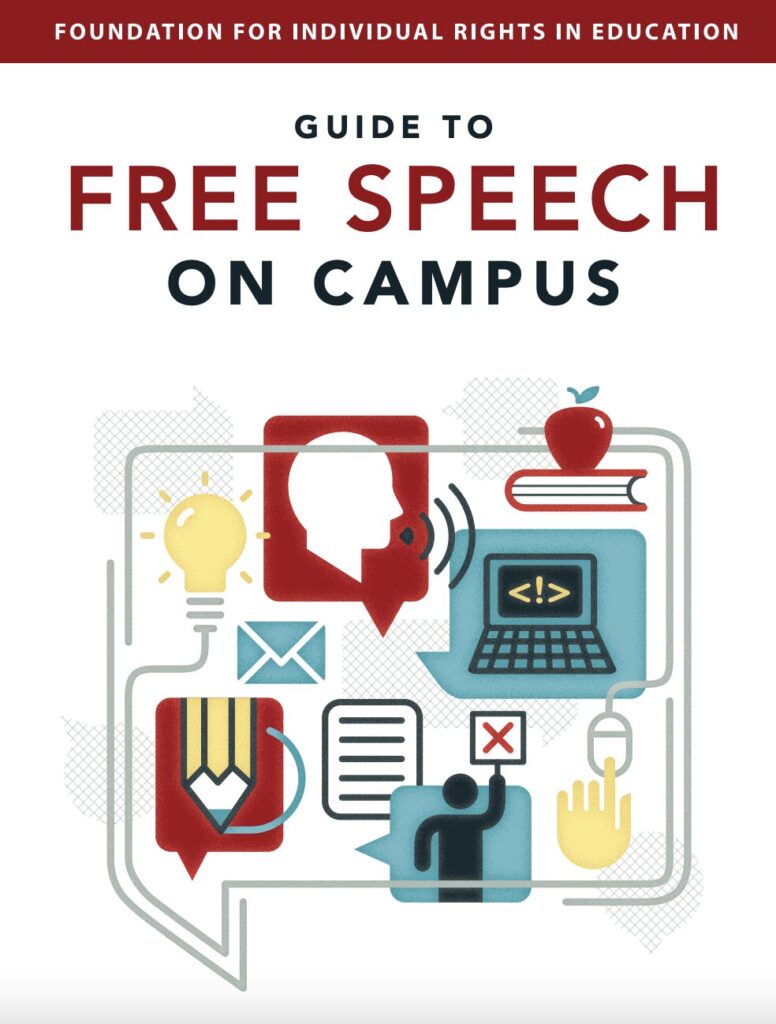 Cover for FIRE's Guide to Free Speech on Campus.