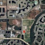 Map marking a parcel of land near SR 70 and the Lorraine Lakes community.