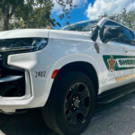 Photo of a Sarasota County Sheriff's vehicle.