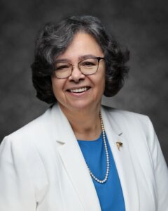 Debbie Trice smiling.