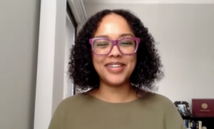 Maryam Mohamad smiling.