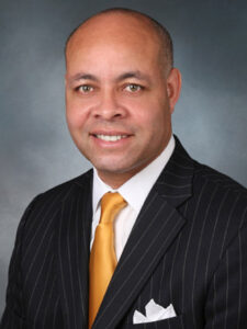 Harry Black smiling.