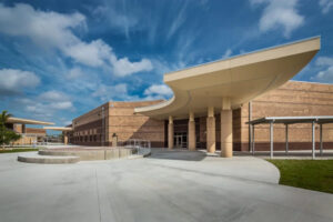 Booker High's auditorium.