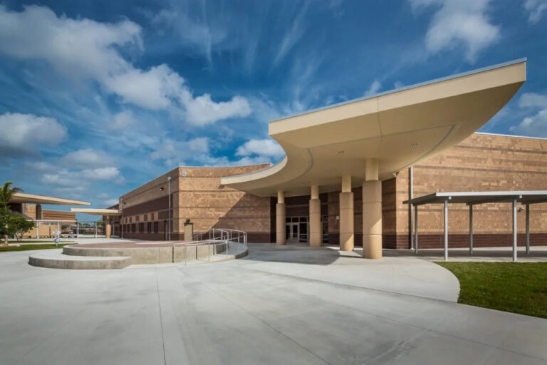 Booker High's auditorium.