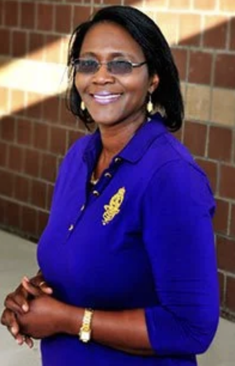 Rachael Shelley smiling.