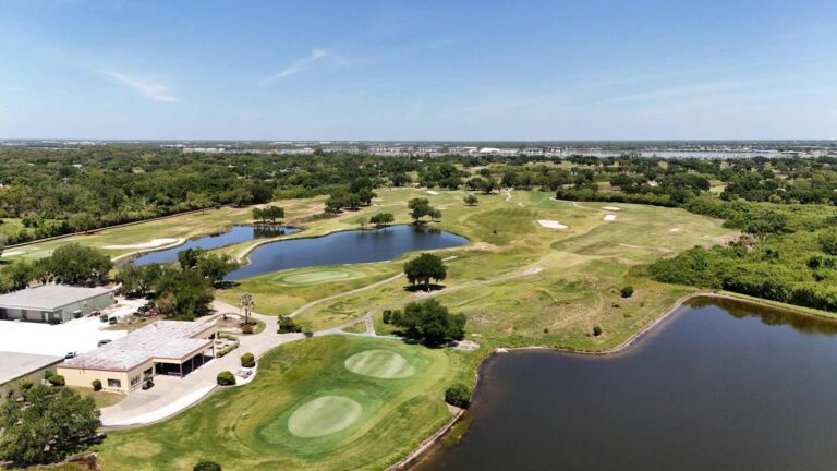 Aerial view of Tatum Ridge Golf Links.