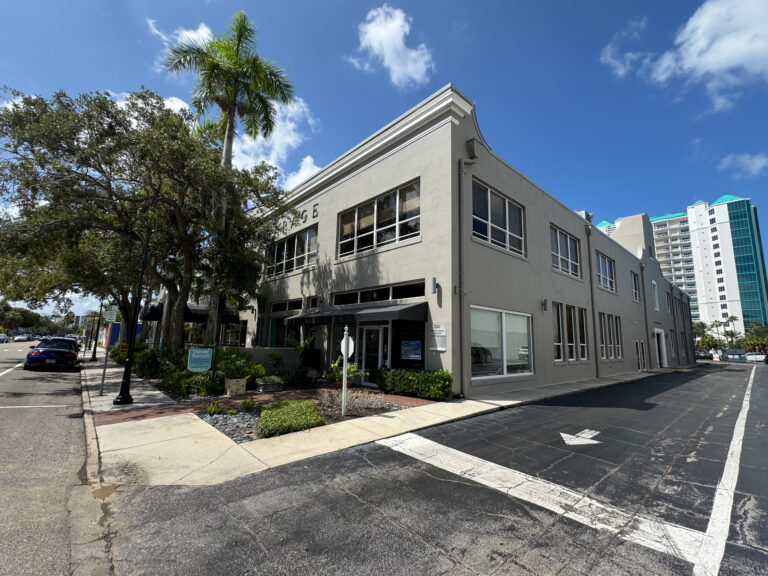 Street view of the U.S. Garage building.