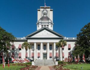 The Florida state capitol building.