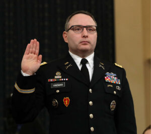 Alex Vindman in uniform.