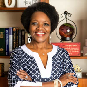 Anita Williams smiling.