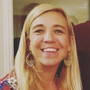 Susannah Randolph smiling.